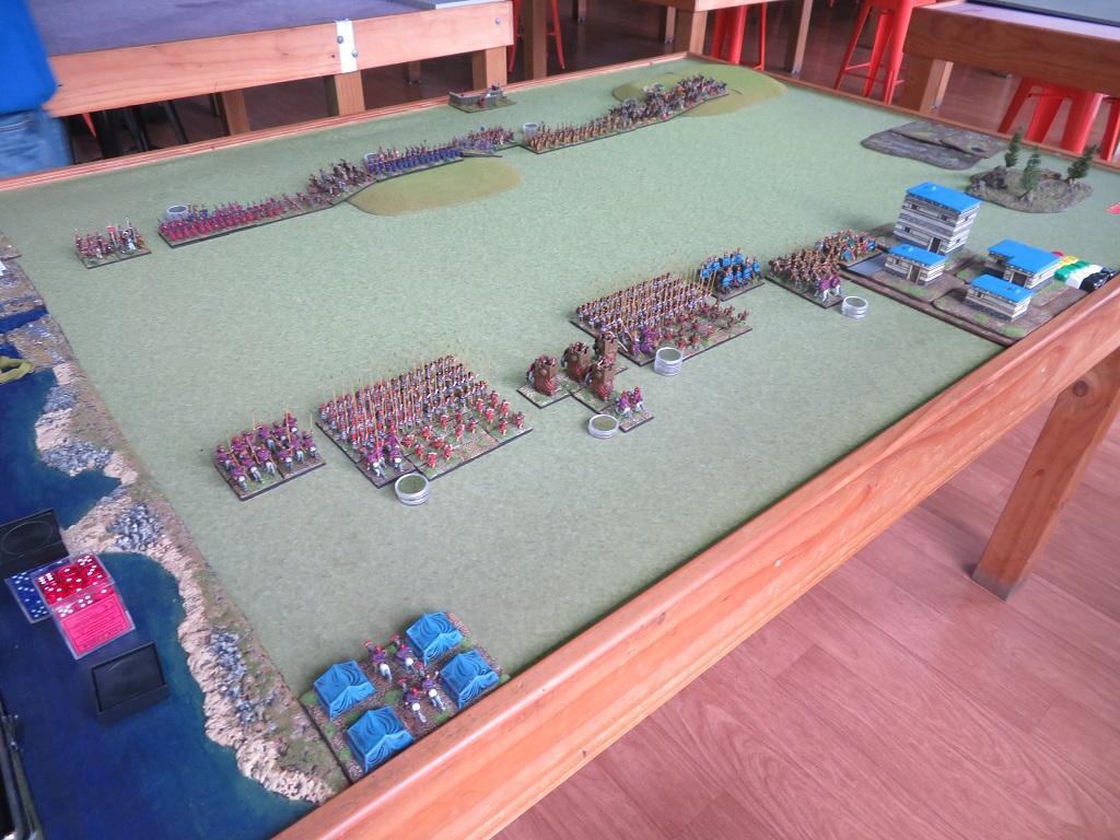 SwordOfHoeth's tweet photo. Hello!
Here is the link to my most recent battle report. #MortemEtGloriam (Maximus) at 10,000 points per side. Early Seleucids vs Mid-Republican Romans commanded by Rob.
Many thanks to Rob for a great game!
https://t.co/nCDncyIxj1 https://t.co/fmk9lLwLIZ