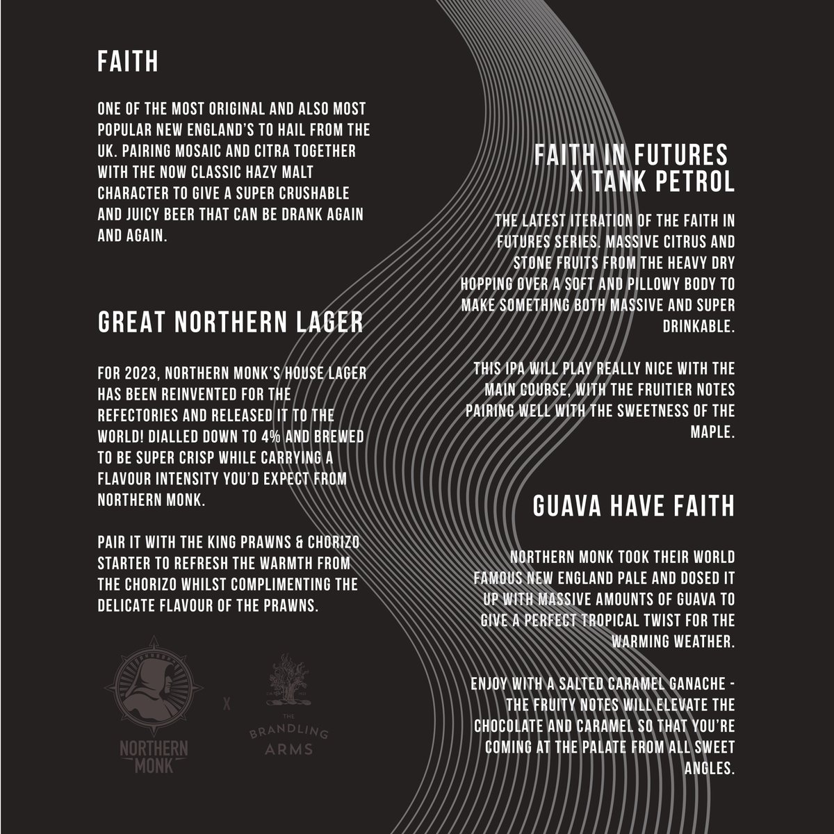 We're hosting an exclusive event next Thursday in collaboration with @NMBCo, spaces are limited so get your bookings in here 

thebrandlingarmsgosforth.co.uk/onlinebookingf…

We can't wait for this one! 🤩