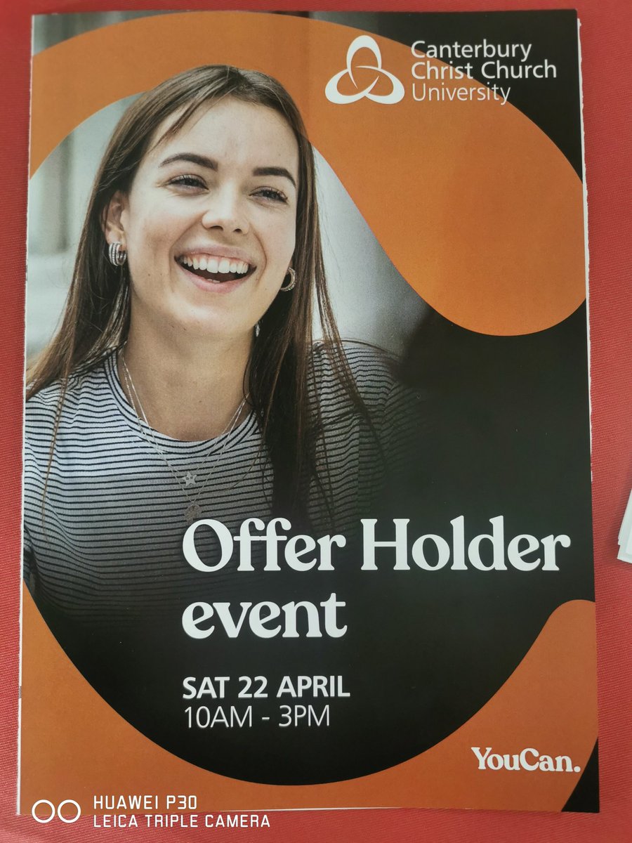 nsorma's tweet photo. Join us for open day @CanterburyCCUni. https://t.co/zrlisDU5kn
