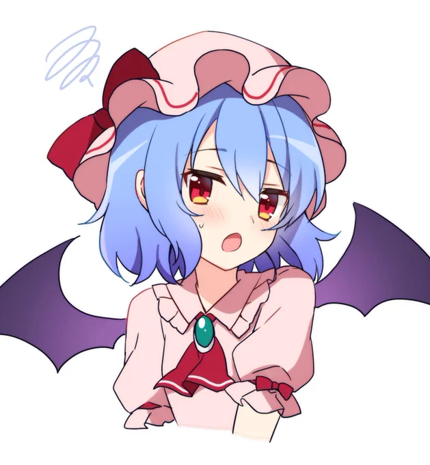 満更でもないレミリア 