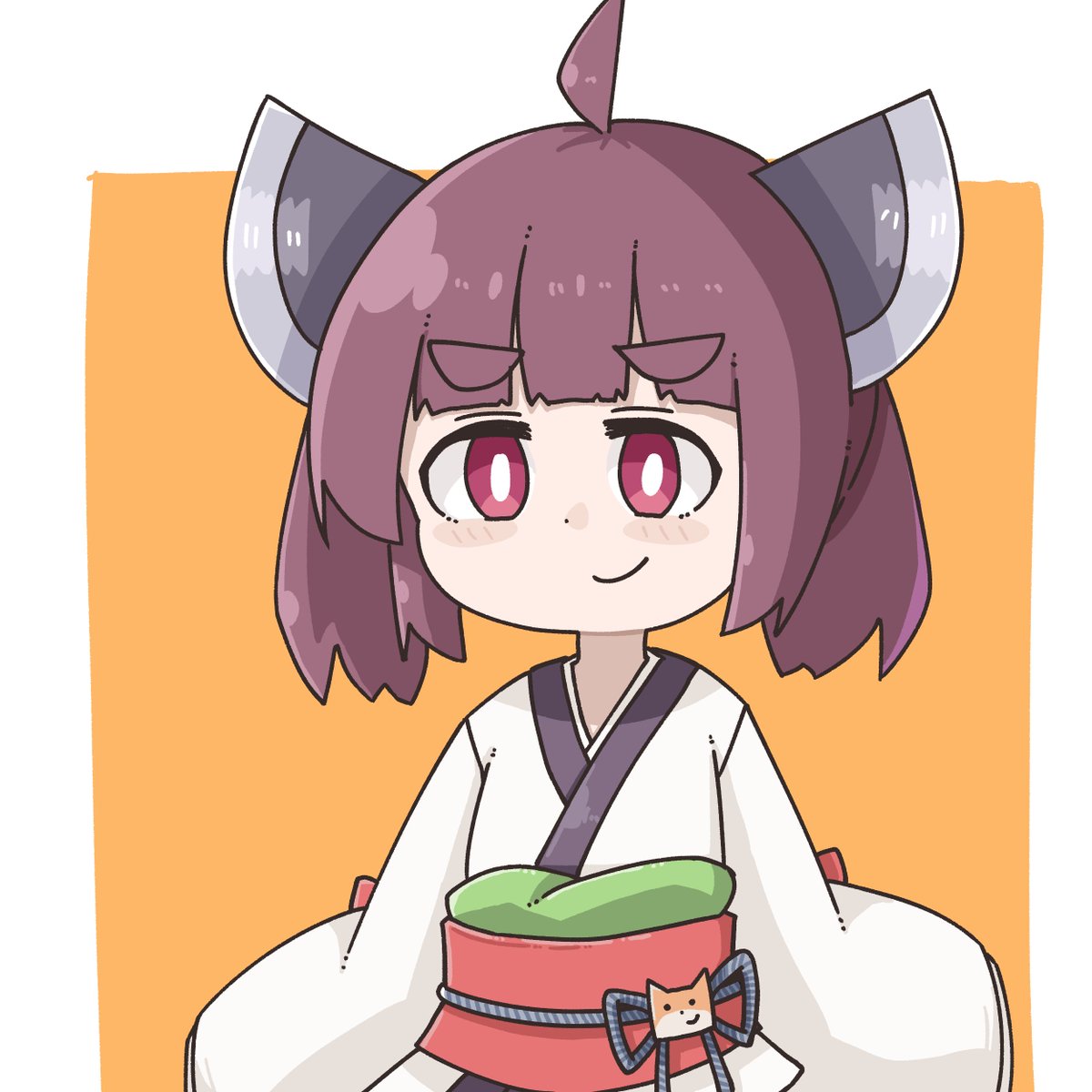 東北きりたん 「きりたんたん 」|毛玉猫🍄＠Skeb募集中のイラスト