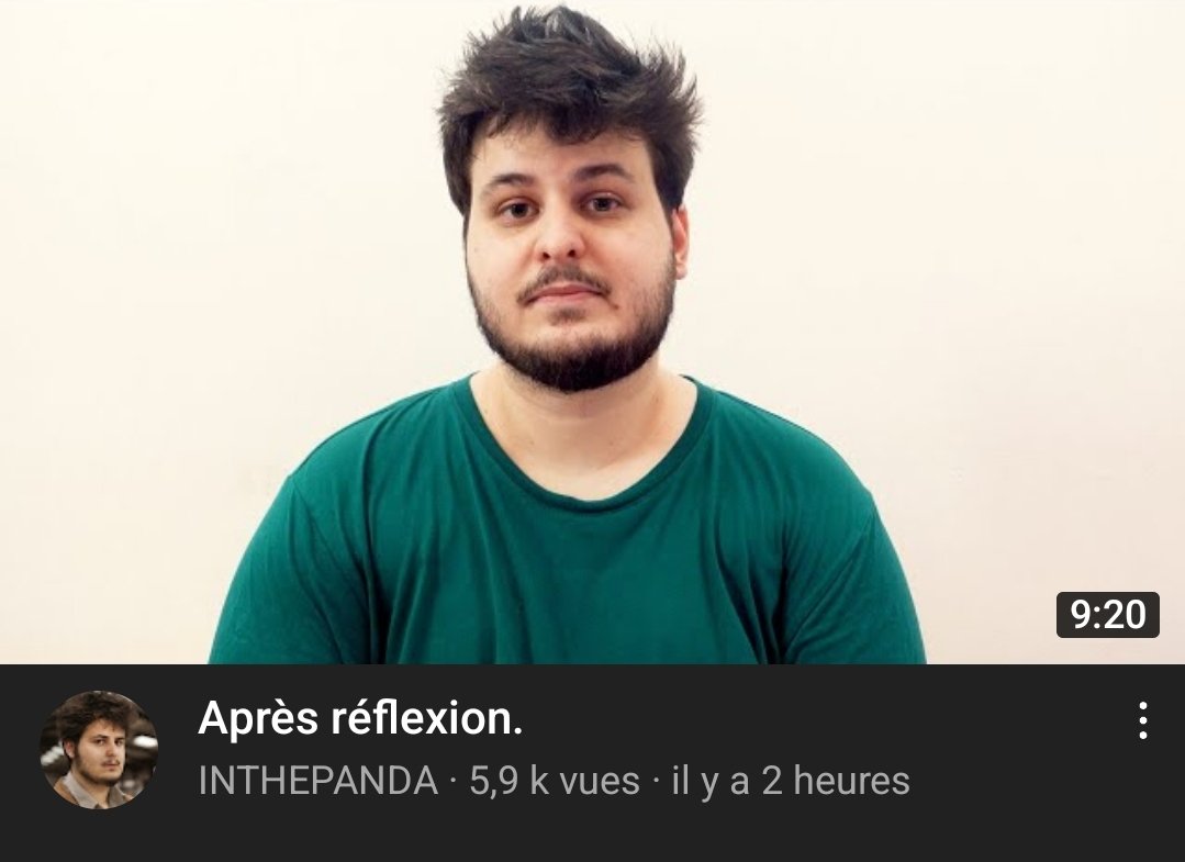 hhh_7013's tweet photo. Faut faire une banque d'image des miniatures de youtubeurs accusés de VSS en face cam avec fond sobre et titre simple pour nier les faits y'a un pattern https://t.co/GZdo8z8K1f