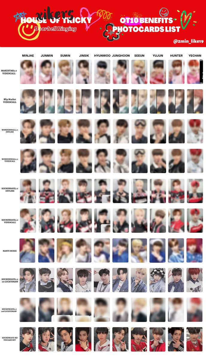 xikers 싸이커스 HOUSE OF TRICKY:Doorbell ringing photocard