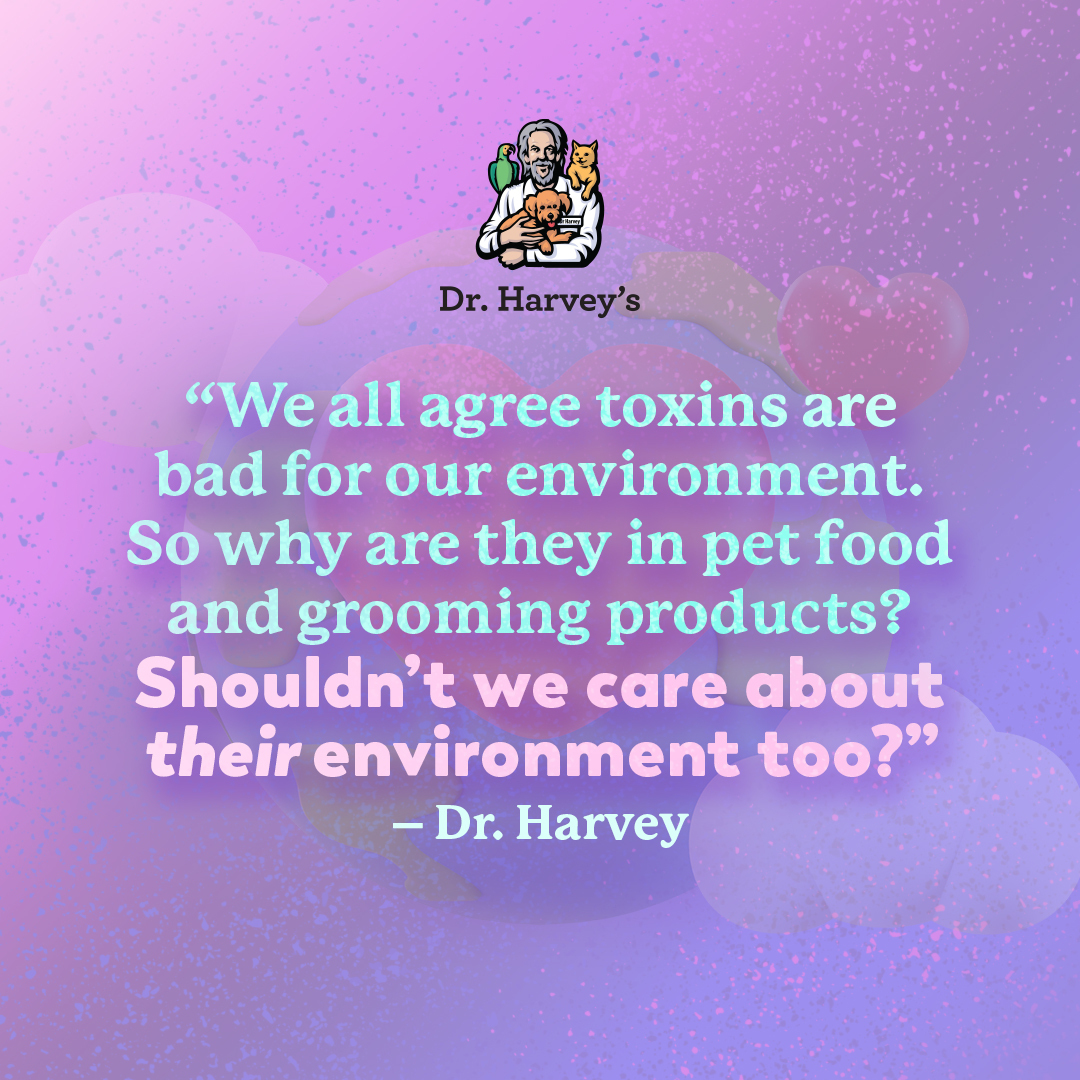 drharvey's tweet photo. #EarthDay facts from the good doctor 🌎 Our animals are family - we owe it to them to watch what we expose them to. That’s why you won’t find chemicals, toxins or harmful ingredients in our pet foods, treats or grooming products. EVER. #naturaldogfood #naturalpets #earthday2023 https://t.co/QwjSZkI9Oz