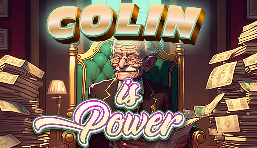 WelcomeToColin's tweet photo. #COLIN. $COLIN IS POWER. 

$COLIN by Colin. 
👴💰

#memecoins $pepe $pork #canto $wojak #airdrop #Giveaway https://t.co/YpDKxCcvQT