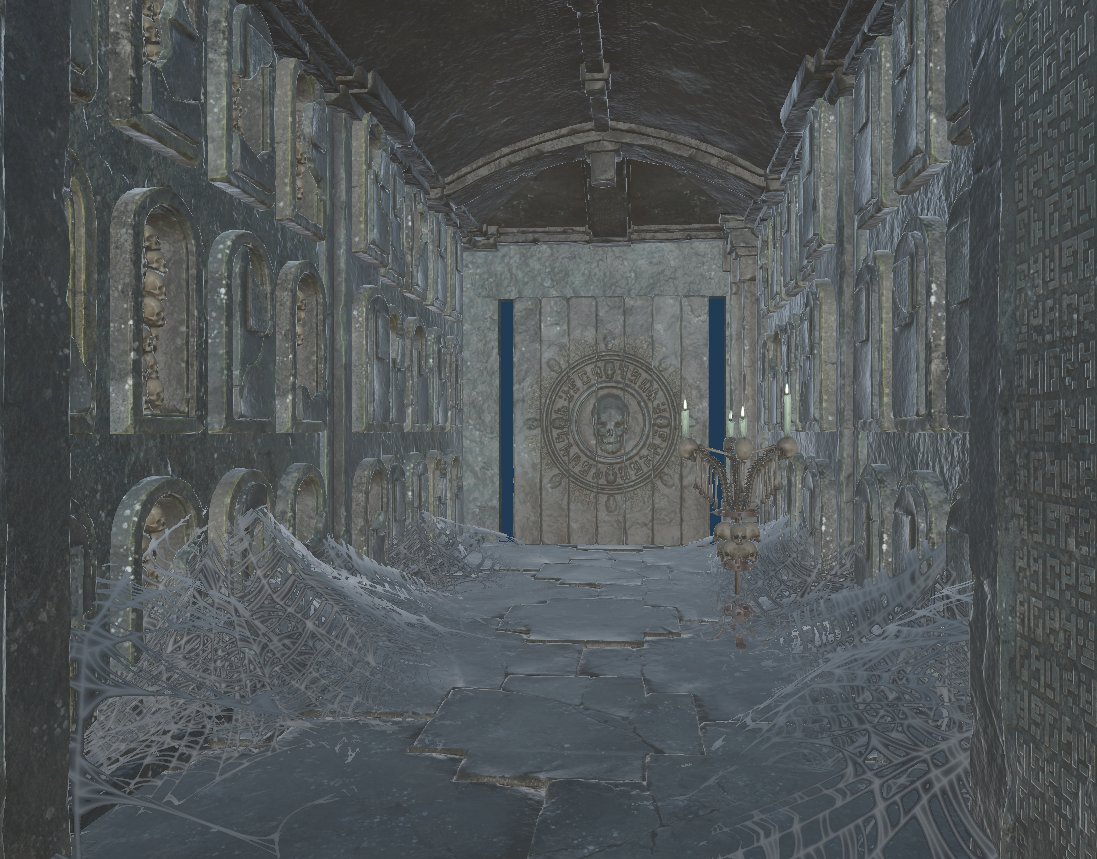 ortharion's tweet photo. I just started the crypt design ... still a lot of work to do ! #screenshotsaturday #indiewatch #indiegames #indiegamedev #gamedesign #indiedeveloper #actionRpg #levelbuilding #solodev #levelDesign #levelArt #Ortharion #gamedev #indiedev #indiegame #fantasy #rpg #gaming #Unity https://t.co/16UPFR2jUs