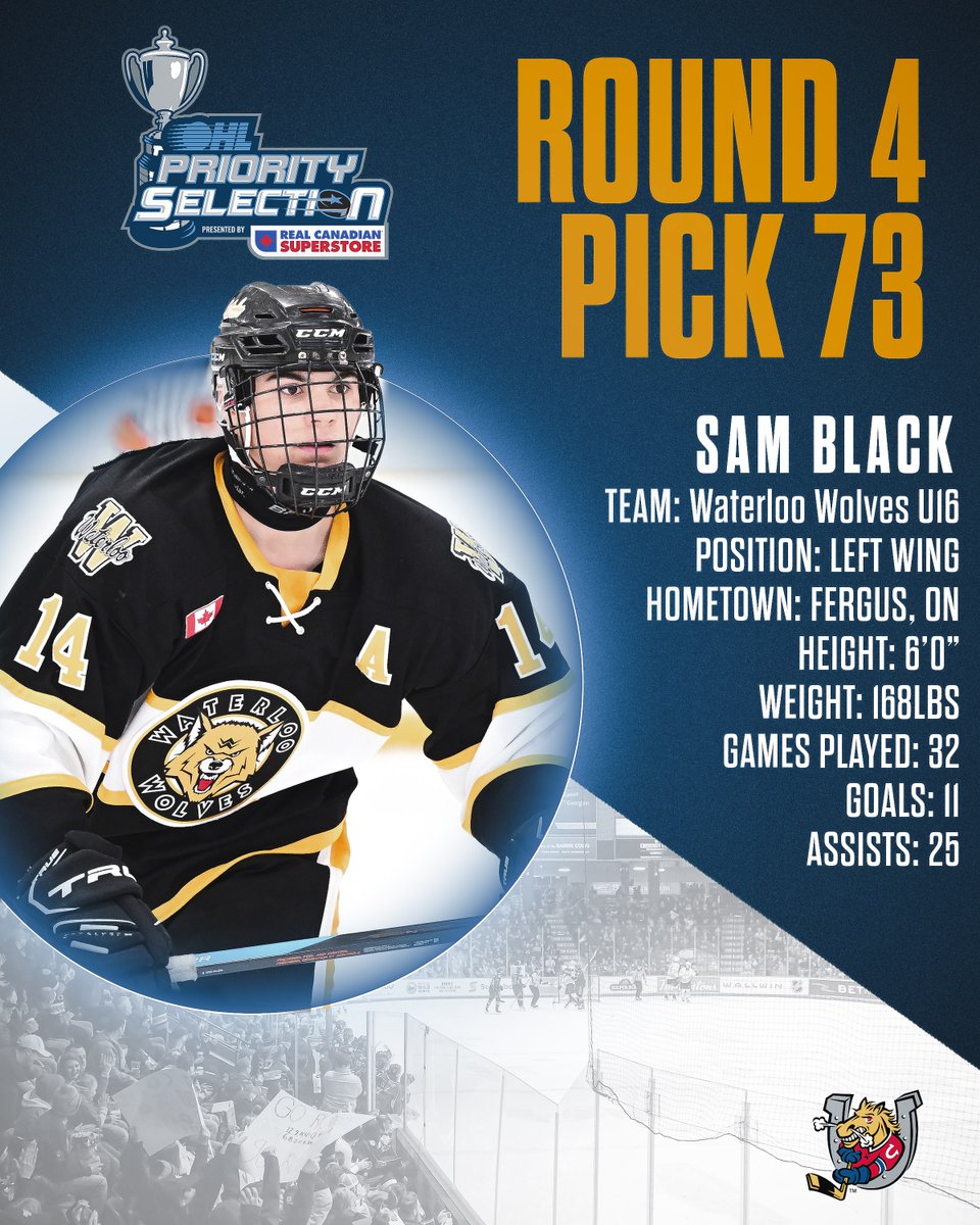 OHLBarrieColts's tweet photo. The Barrie Colts are proud to select Sam Black from the Waterloo Wolves U16!

Welcome to Colts Country, Sam!

#GiddyUp | #OHLDraft https://t.co/OYEkK7bLXj