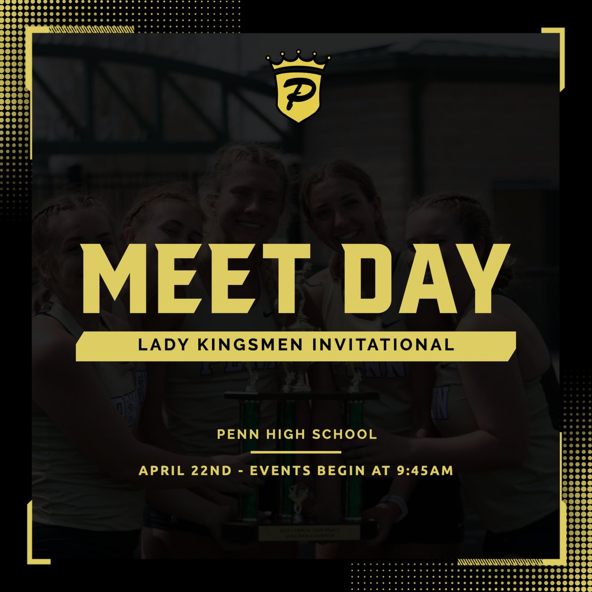 🟡LADY KINGSMEN INVITATIONAL⚫️

Come out to TCU Freed Field today to support our team as we host our 24th annual Lady Kingsmen Track and Field Invitational!