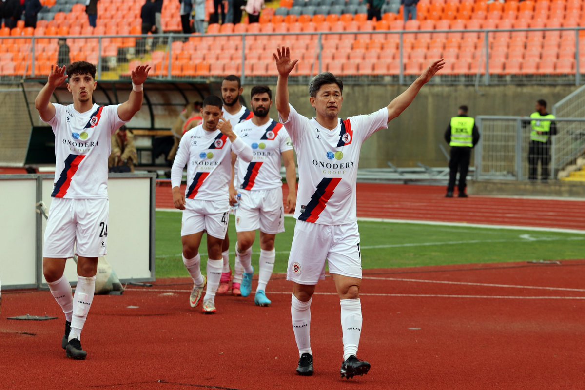 oliveirense_sad's tweet photo. A idade é apenas um número e Miura Kazu estreou-se ao serviço da UD Oliveirense SAD no triunfo folgado, por 1-4, diante do Académico de Viseu ❤️💙

#𝗨𝗗𝗢 #𝗦𝗼𝗺𝗼𝘀𝗨𝗻𝗶ã𝗼 #𝗢𝗥𝗲𝗴𝗿𝗲𝘀𝘀𝗼𝗗𝗮𝗨𝗻𝗶ã𝗼 https://t.co/c0n9148HPe