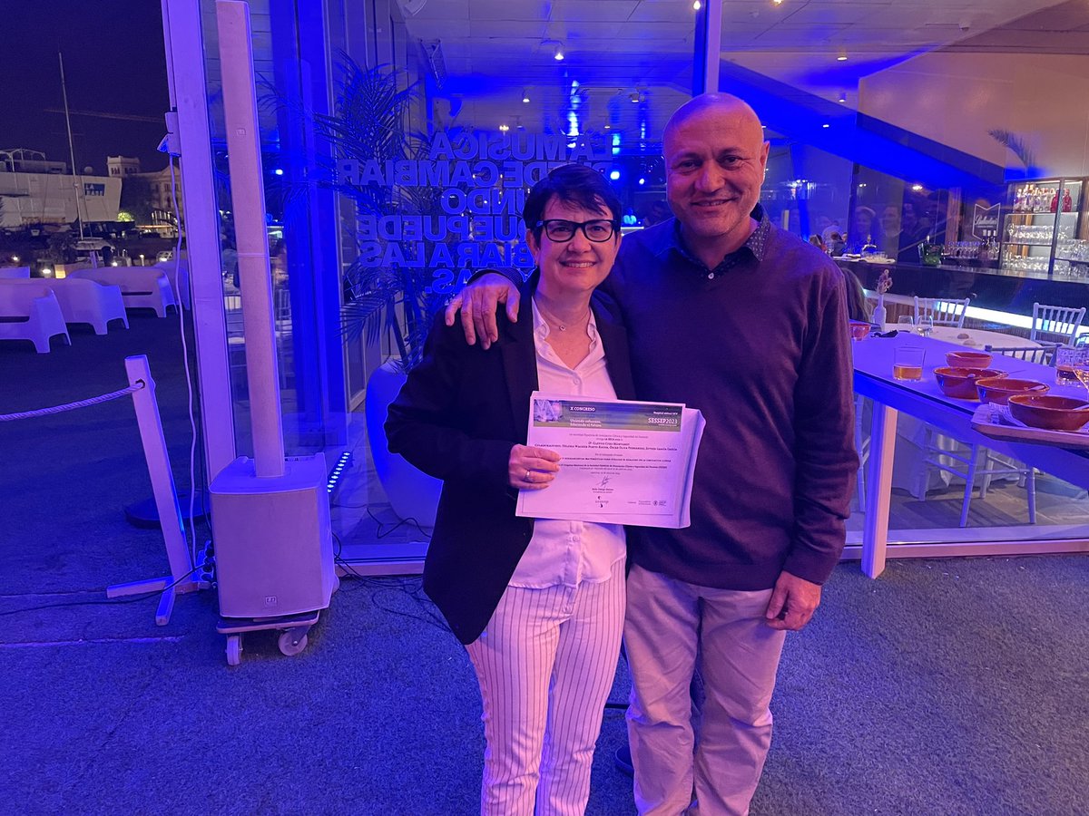 Sessep_Esp's tweet photo. Este año, la Beca #sessep la ha ganado @Gleycoro 👏👏👏

Felicidades a todas las propuestas presentadas por el increíble nivel de vuestras investigaciones. https://t.co/kGzG4Bp0zJ