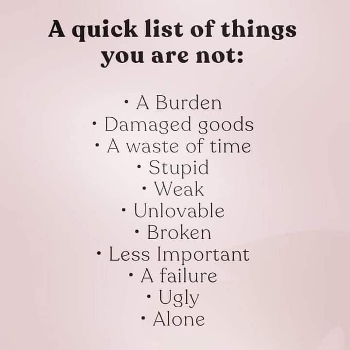 JenAubreySmith's tweet photo. Read it again. 
Memorize it. 
Recite it over and over again,
as many times as you need.
What you are? So deeply loved! https://t.co/JA9fx80CAk