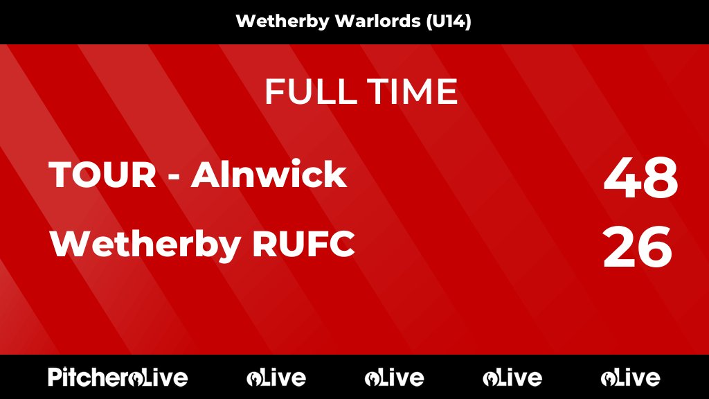 FULL TIME: TOUR - Alnwick 48 - 26 Wetherby RUFC #TOUWET #Pitchero wetherbyrufc.com/teams/243587/m…