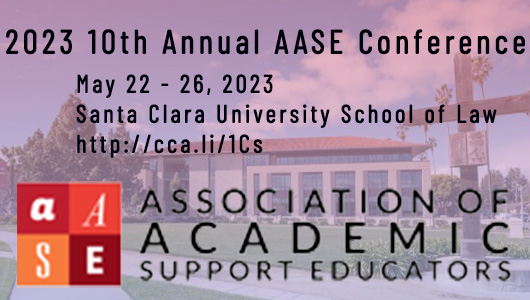 caliorg's tweet photo. Come out and visit with us at the 10th Annual AASE Conference, May 22-26, at the Santa Clara University School of Law. We have a lot of new lessons to help build the foundation for law school success. https://t.co/auLpE0I02o @AASELaw @santaclaralaw https://t.co/kgdeNWhJ7g