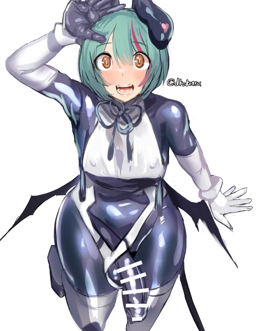 自創作の謎絵です。ちんぽろんです。 