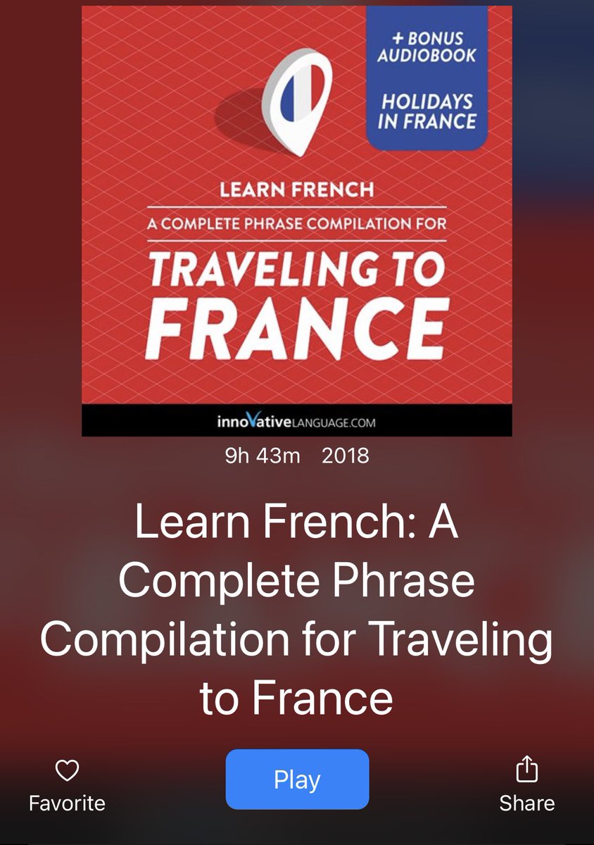 It’s a work day. That doesn’t stop anything though… #currentlistening #learningfrench #francevacation 🇫🇷