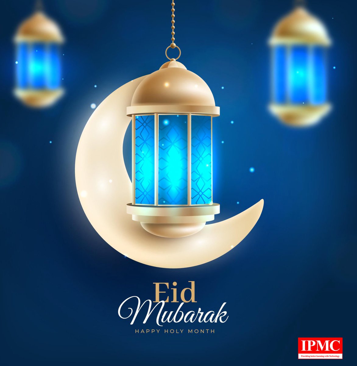 IpmcTraining's tweet photo. Eid Mubarak! May the joyous occasion of Eid bring peace, happiness, and prosperity to you and your loved ones. 

Eid2023
#EidMubarak #Eid2023 #EidUlFitr #EidCelebrations #HolyMonth #holy #love #Twitter https://t.co/gQbBaRKk1B