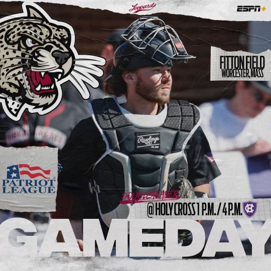 Gameday in Worcester🐾⚾️

🆚Holy Cross
📍 Worcester, Mass.
⏰ 1 p.m. | 4 p.m.
📊gopards.co/3vSke58

#RDP