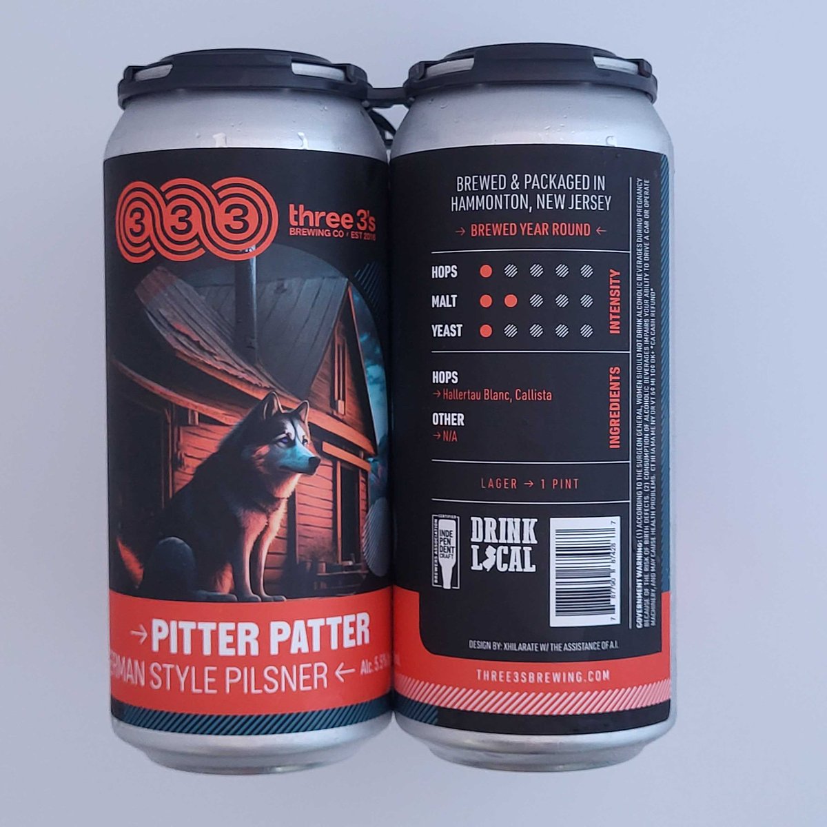 three3sbrew's tweet photo. 🍻 𝐏𝐢𝐭𝐭𝐞𝐫 𝐏𝐚𝐭𝐭𝐞𝐫! New can art on our favorite Pilsner! Crisp and refreshing! Get your chorin' done and head over for a beer!
𝐖𝐞𝐞𝐤𝐞𝐧𝐝 𝐇𝐨𝐮𝐫𝐬:
𝐒𝐚𝐭𝐮𝐫𝐝𝐚𝐲 𝟏𝟐-𝟗, 𝐒𝐮𝐧𝐝𝐚𝐲 𝟏𝟐-𝟕
#newlook #SameBeer #beer #craftbeer #njcraftbeer #drinklocal https://t.co/j6SIfpoIpS