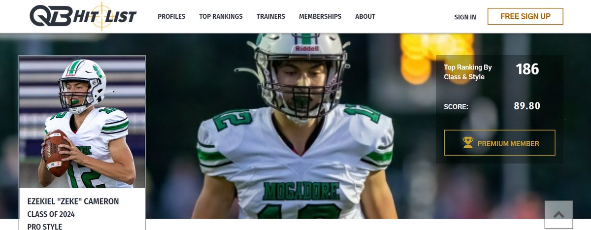 zeke_cameron12's tweet photo. Thank you @QBHitList for the 2.5 star rating and ranking me 8th in Ohio, 186th in the nation.
@CoachAdorni  @lou_npa https://t.co/W4ndaKYl3N