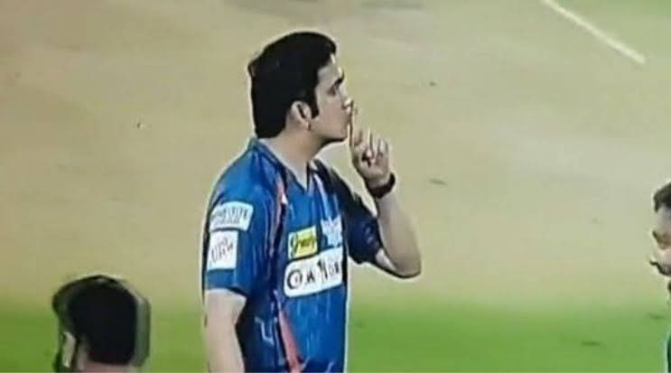 sheethur's tweet photo. How did LSG pull off a loss from the jaws of victory? Now that’s a trade secret that Gambhir is certainly not sharing 😂 #LSGvGT #IPL2023 https://t.co/yCNHDbW4Zr