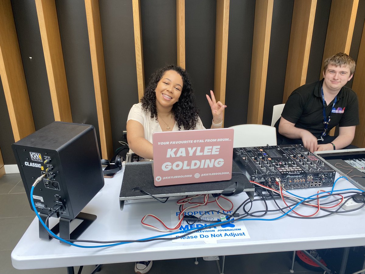 swittp's tweet photo. @bbc finest @kayleegolding_ at #Brumpodcastfest2023 great day @ninarobinson01 #Bhampodfest23 https://t.co/VL0B171BXu