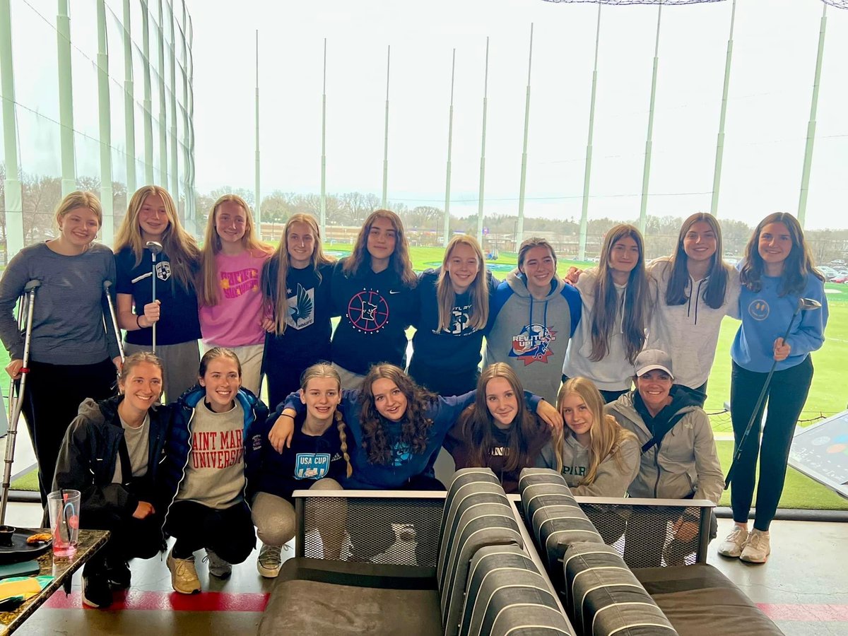 Role reversal: Kids taking 📸 of parents/coaches. 💯☺️

Players + Coaches + Parents= Team Family.

Bring entire families on the journey. Building  relationships and fostering fun and connections is a critical but often ignored element of a healthy youth sport experience. #topgolf