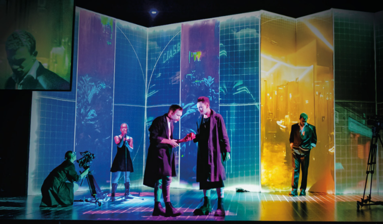 ColchesterHS's tweet photo. When Mrs D takes year 11 to see three mysterious figures enter the stage to watch an innovative modern version of Macbeth!
Imitating the dog brings their inventive style of storytelling to Shakespeare’s tragic tale of ambition, destiny and downfall.

#Cognitaway https://t.co/xDVDYiUvJC