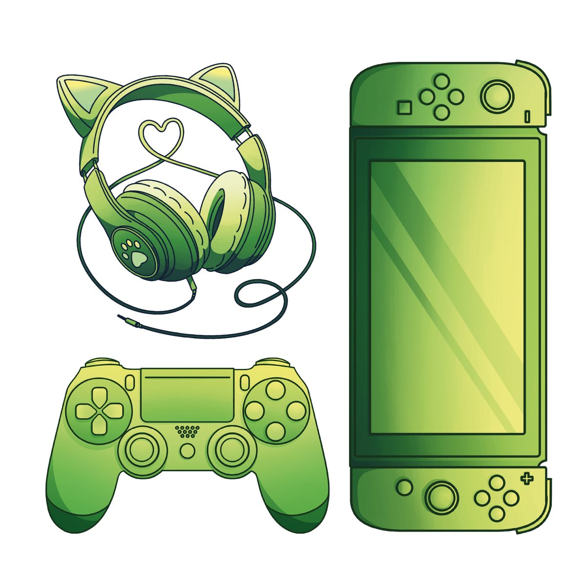 sushidrawsstuff's tweet photo. Tbh? I am making the stickers i would want to have myself lol
I want to make cute sets out of these. Would you like them as a colour-set or as a set of 3 in one colours? 
#sushimakesstuff #stickershop #smalbuisness #stickerbusiness #kawaii #gamergirl #egirl #switch #playstation https://t.co/JMhdE8fZvf