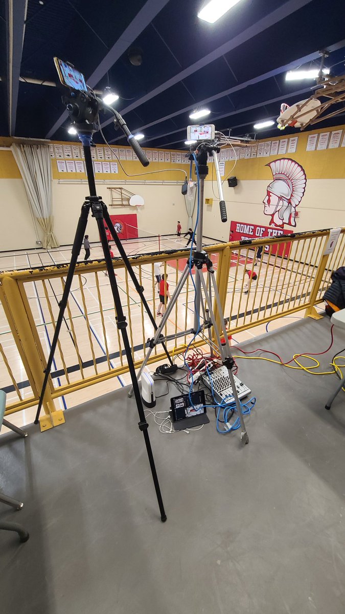 PaulAndersen74's tweet photo. On location at the 2023 Zone 11 Badminton Zones happening all day at RD Parker #rdpcpride https://t.co/QHBZBcNXQG