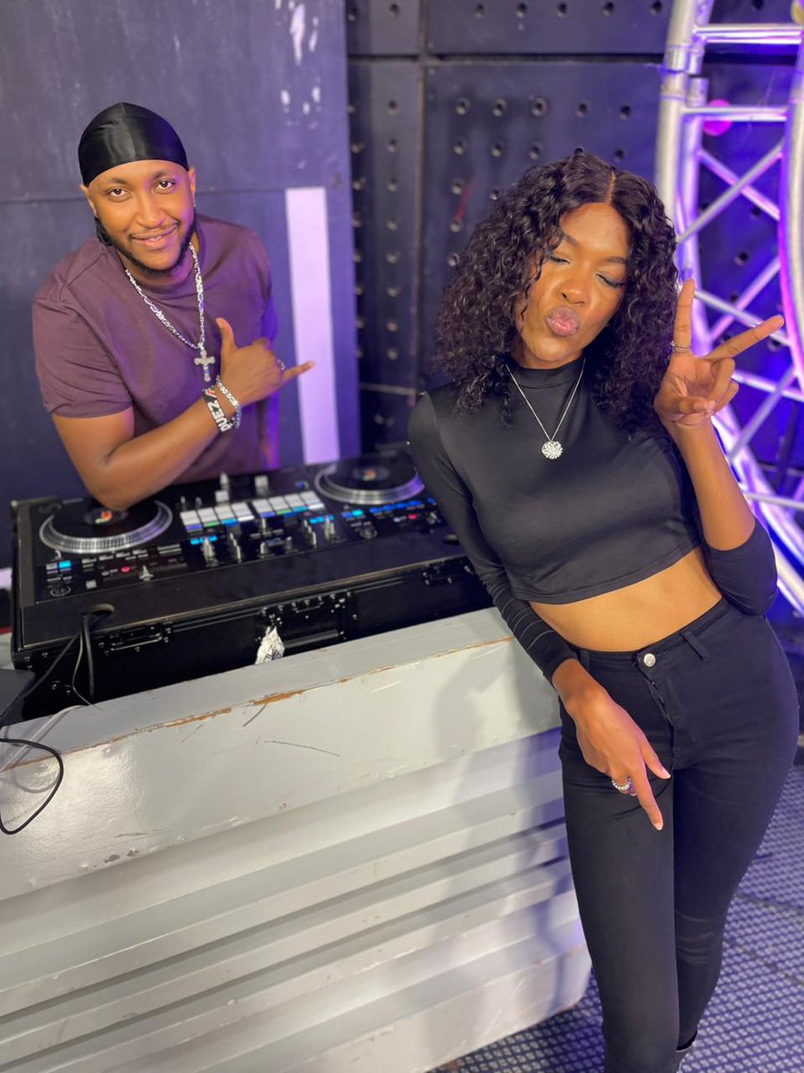 Starford_KE's tweet photo. Thank you for watching the biggest entertainment show on Saturday night @MbathaLaura @DvjDuez  Imewaka  #ktnIwake @ktnhome_ https://t.co/5c04CFwD2n