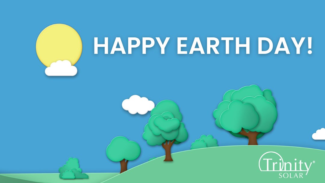 Trinity_Solar's tweet photo. Happy #EarthDay!🌎
Let’s protect and respect our beautiful environment every day of the year🌱
#TrinitySolar #EnergyWithIntegrity #Solar https://t.co/SvfO3opmKi