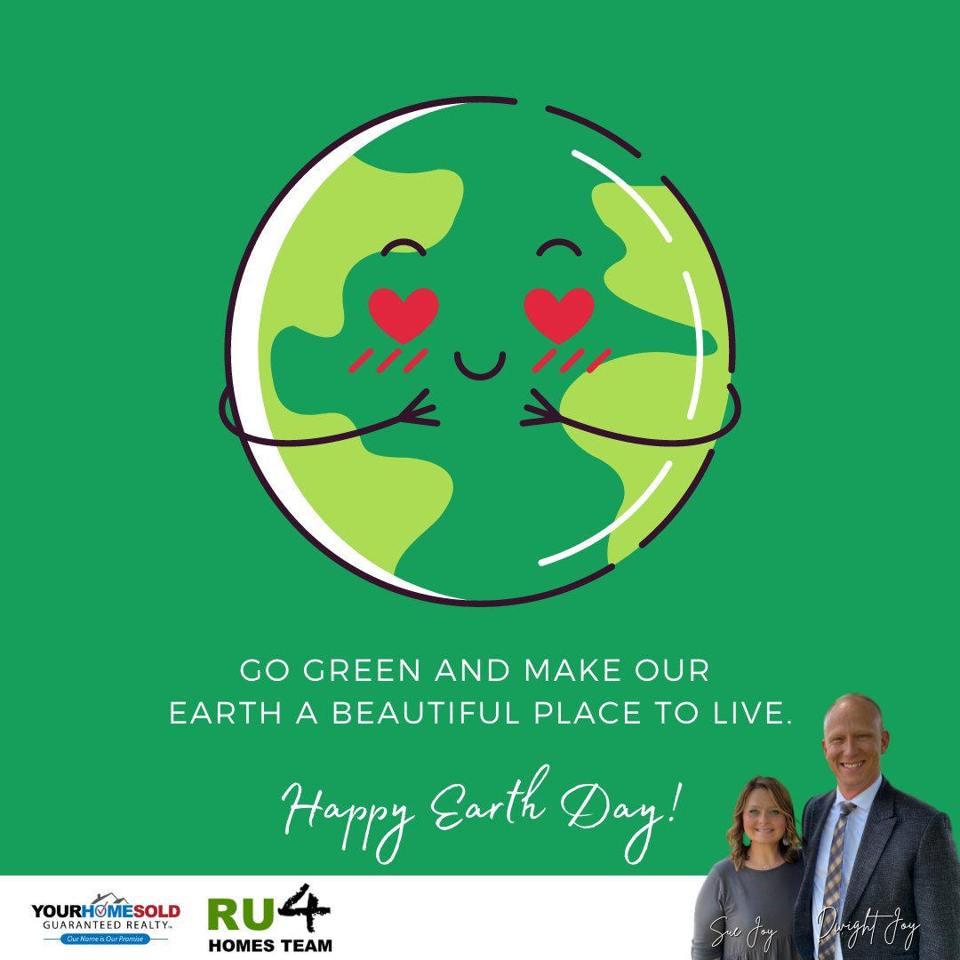 Go green and make our earth a beautiful place to live! 💚

#happyearthday #georgia #ga #flowerybranch #earthday #yhsgr #dwightjoy #realtor #realestate