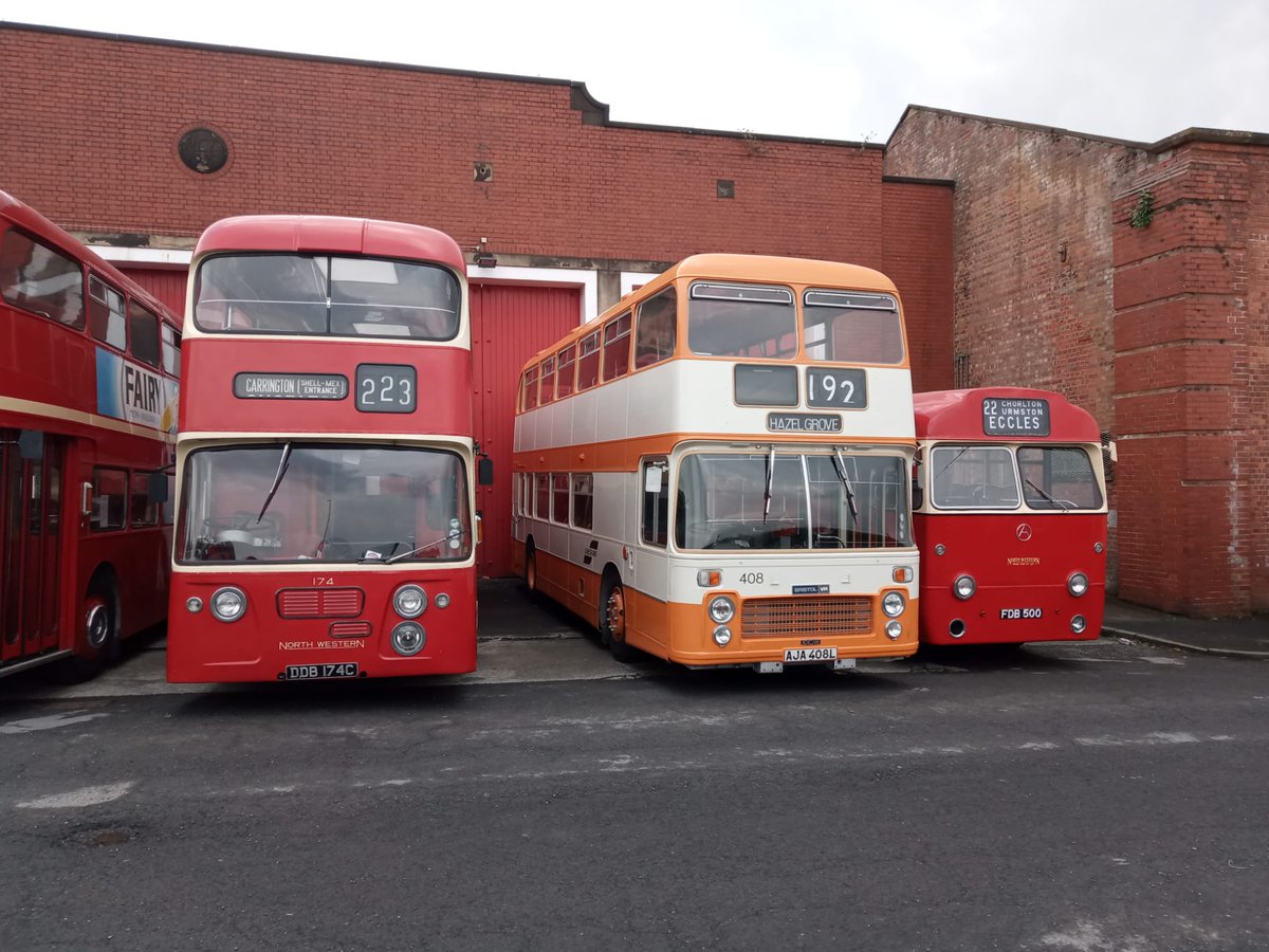 SELNECPS's tweet photo. Don't forget, it's North Western 100 this weekend @MoTGM Get yourself down and see the wonderful vehicles on display, some having travelled quite a distance to be here! Our own 408 and recently restored Matador recovery wagon are both in attendance! https://t.co/tsqdB3Jmmb