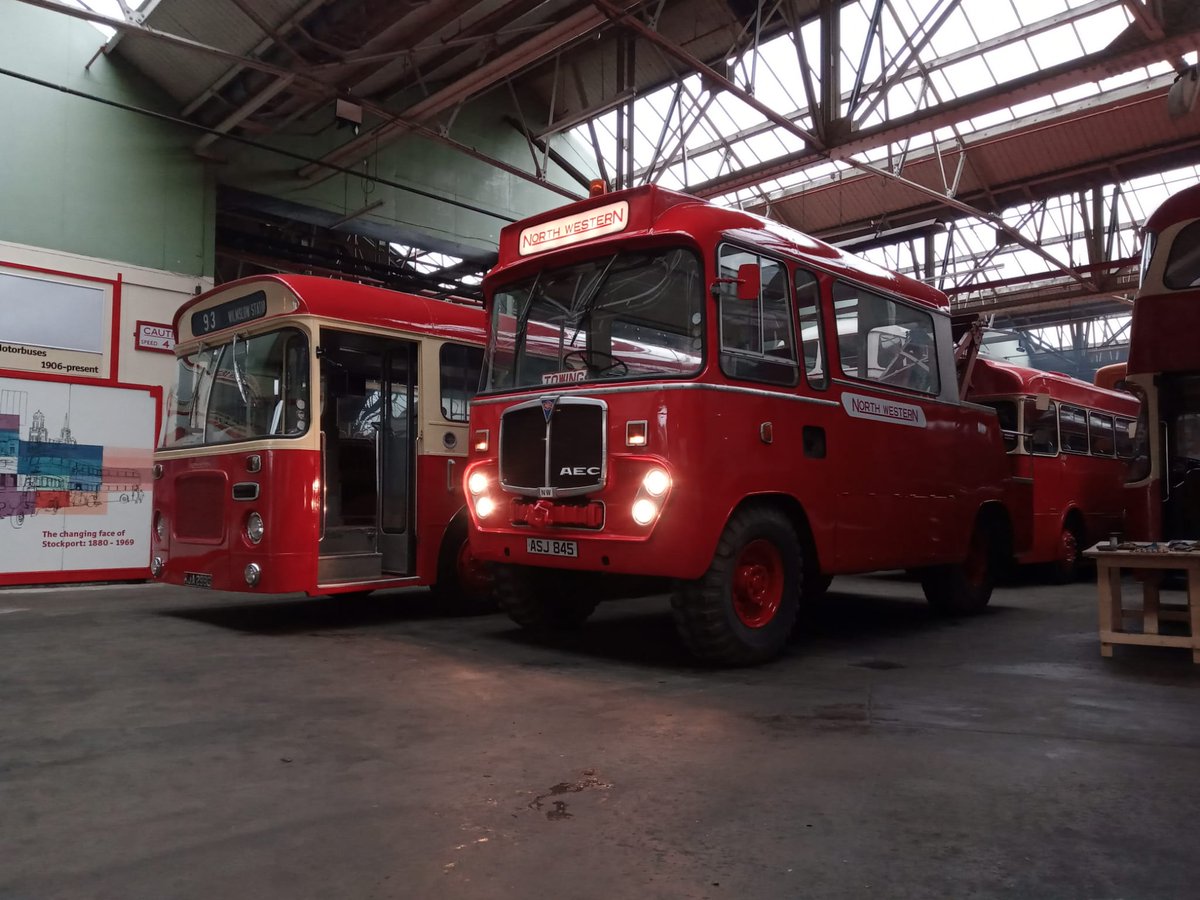 SELNECPS's tweet photo. Don't forget, it's North Western 100 this weekend @MoTGM Get yourself down and see the wonderful vehicles on display, some having travelled quite a distance to be here! Our own 408 and recently restored Matador recovery wagon are both in attendance! https://t.co/tsqdB3Jmmb