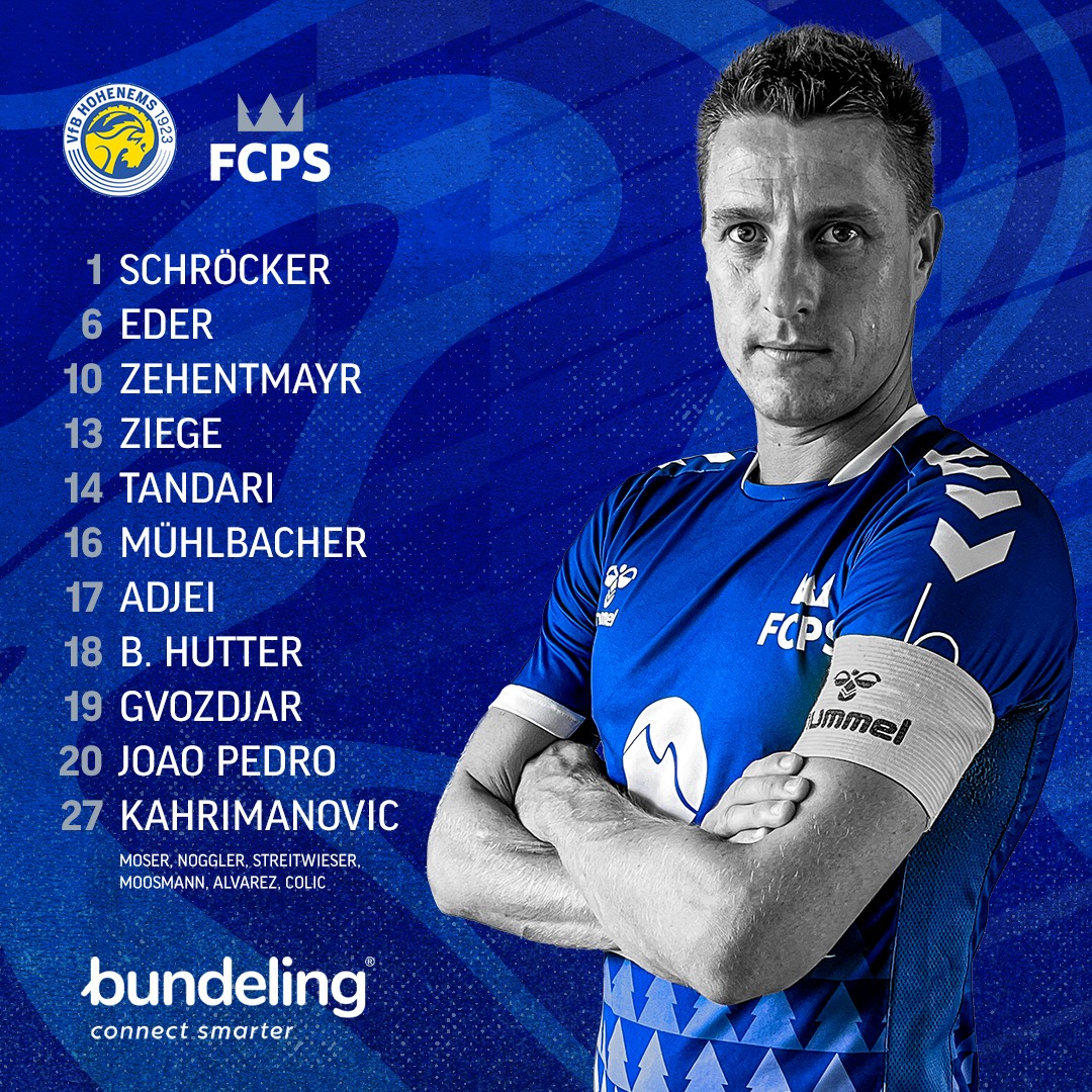 FCPSen's tweet photo. Today's Starting Line-Up 💙⏫

#Pinzgau23 #MountainousPineBlues #OnwardTogether https://t.co/N9O95zYVwh