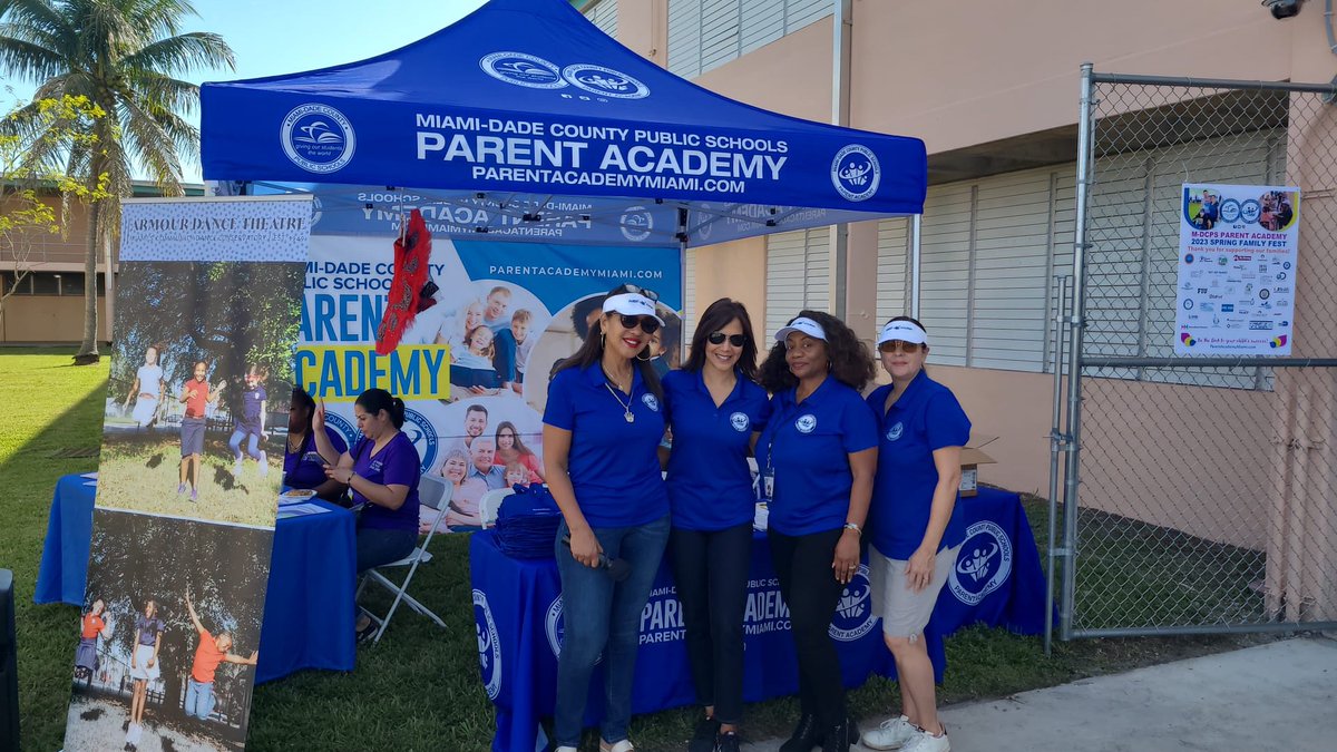 MDCPSTechCollgs's tweet image. Come join us this morning at Miami Lakes  Technical College Parkway Campus for the M-DCPS Parent Academy Spring Family Fest for an incredible day to enjoy fun, food, and festivities.  See you soon!

#MDCPS #UPSKILL #ParentAcademy