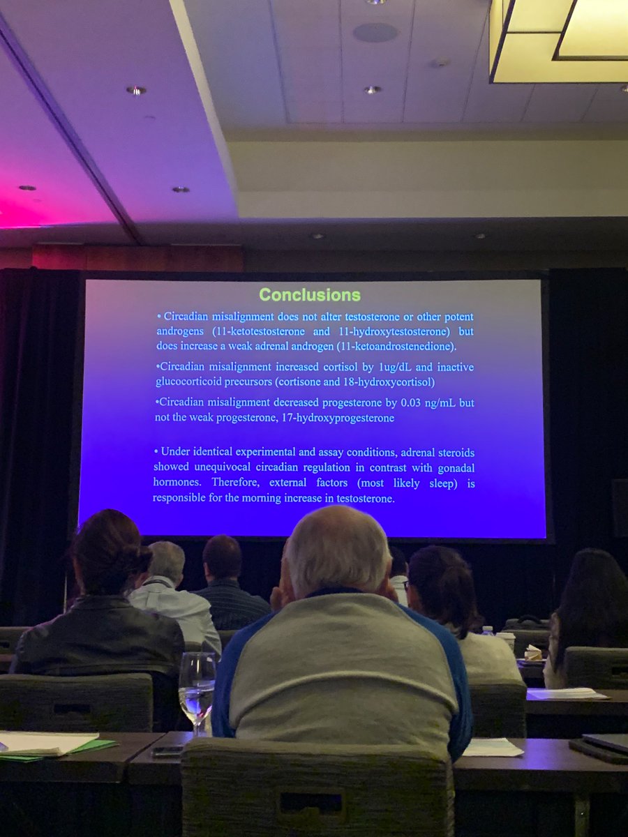 Sleep deprivation ➡️ higher cortisol, insulin, blood sugar and Leptin levels , all of which can affect male fertility. #ASA23Conf #infertility