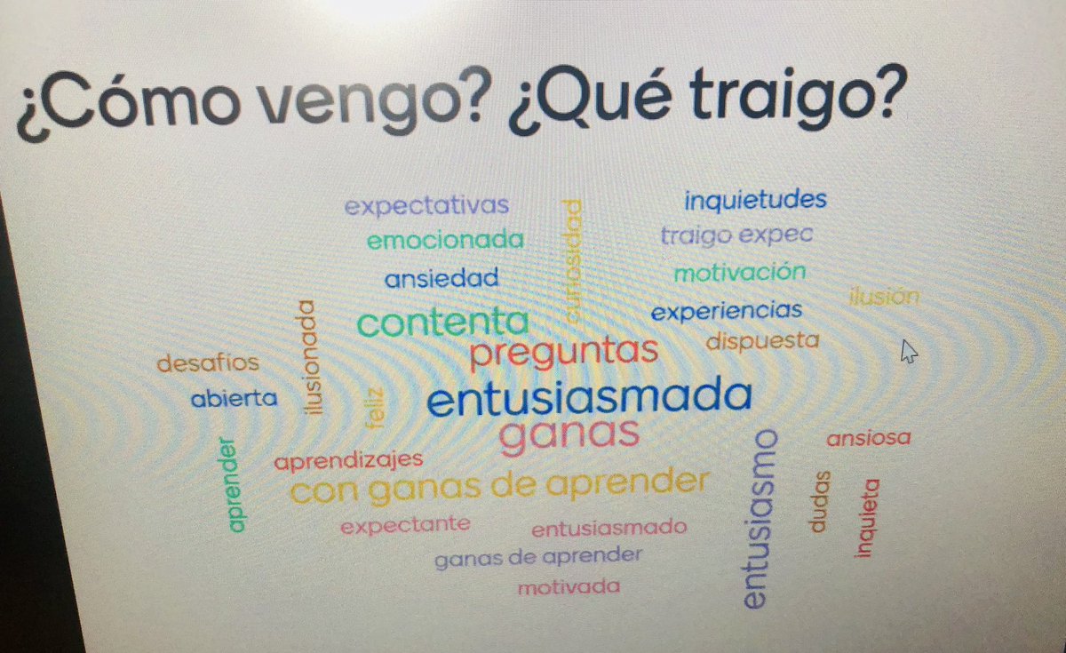 Entusiasmo! Ganas de Aprender! Ilusión! Son algunos de los sentimientos que trajeron los docentes en esta nueva edición del Diploma Competencias Docentes para la Inclusión Educativa