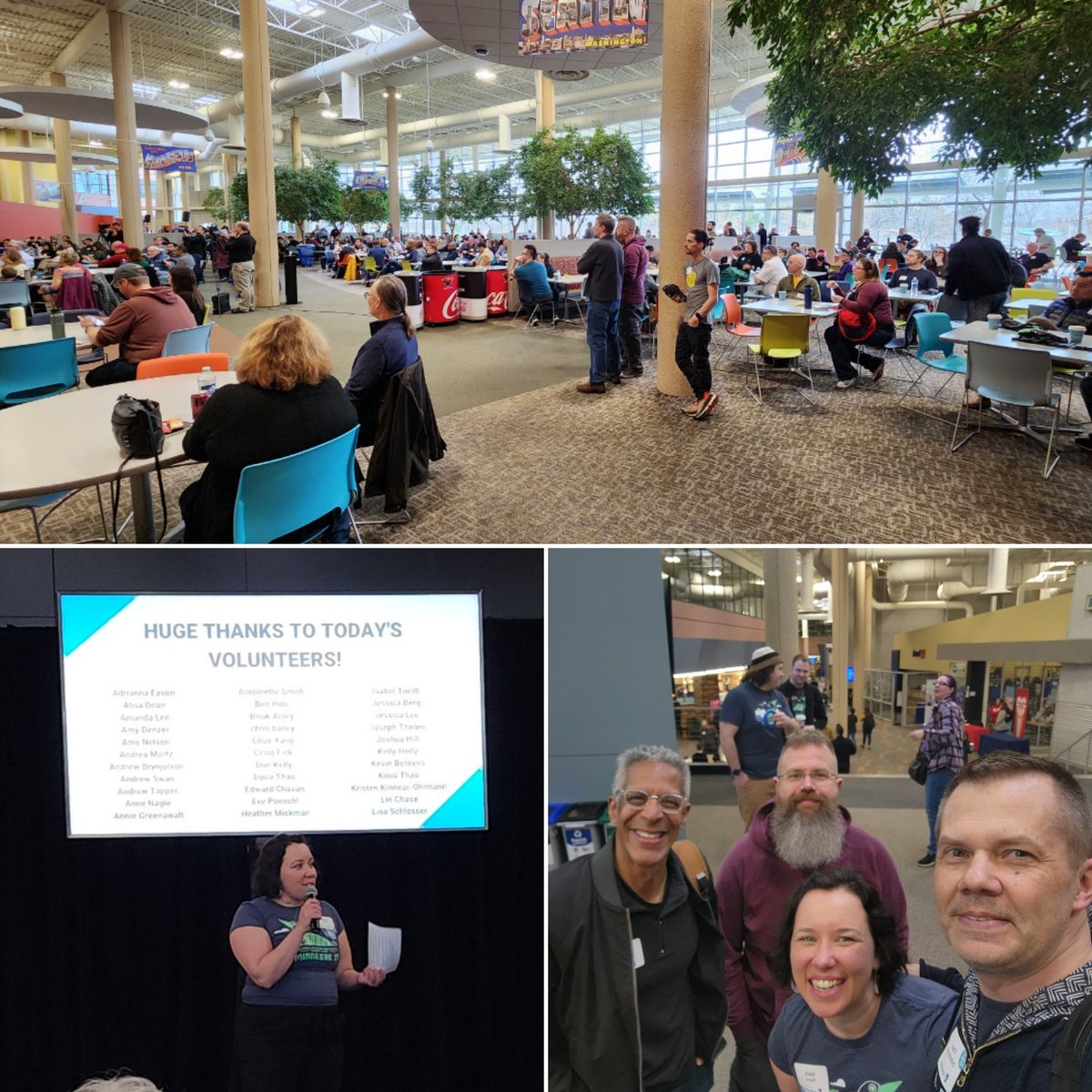 These people... freaking love these people. Old friends, soon to be new friends, learning, a community. A favorite day. 1000+ from the #MNtech scene. Here we go #Minnebar