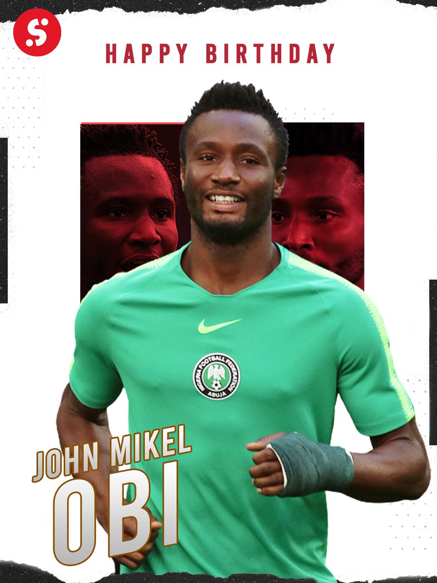 Happy 36th birthday to John Obi Mikel! 🇳🇬🎉🎂

🏆 4x 🏴󠁧󠁢󠁥󠁮󠁧󠁿 FA Cup
🏆 2x Premier League
🏆 2x 🏴󠁧󠁢󠁥󠁮󠁧󠁿 League Cup
🏆 1x Champions League
🏆 1x Europa League
🏆 1x 🏴󠁧󠁢󠁥󠁮󠁧󠁿 Super Cup
🏆 1x AFCON

One of the most decorated Nigerian player 🤩
#SaturdayVibes #GetSporty