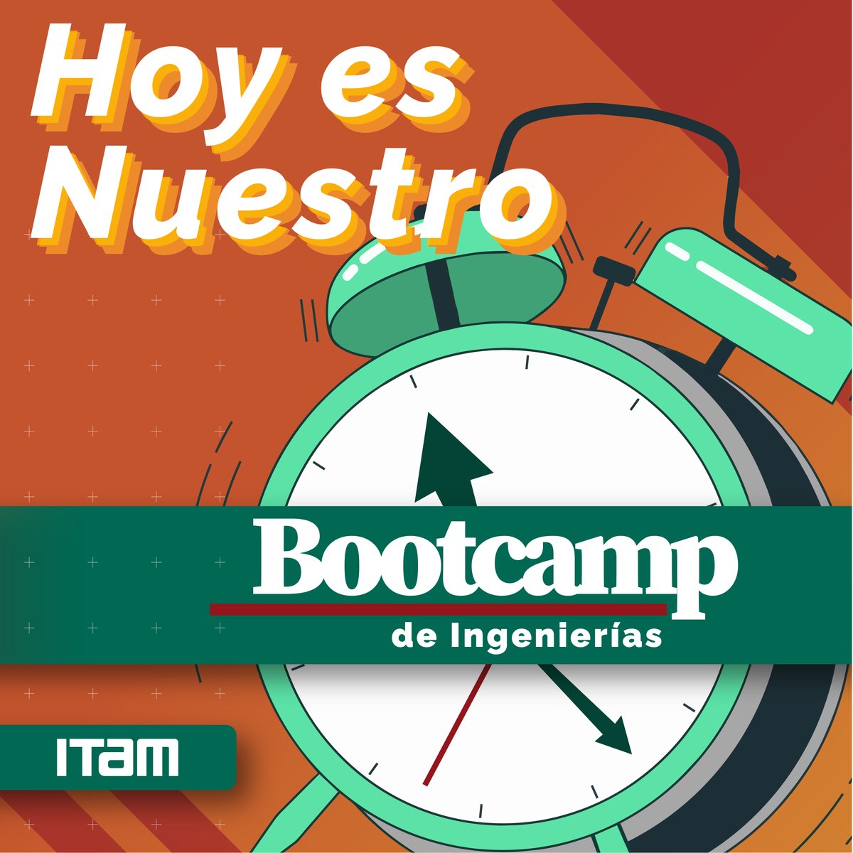 AspirantesITAM's tweet photo. ยกHoy es el Bootcamp ๐โจ๐๐! Te esperamos a las 9h en el ITAM Campus Rio Hondo ๐๐ซโจ๐
รltimo dรญa para registrarte en: https://t.co/wPZWq3nyo6
#ITAM #CodingRush #DesignQuest #Bootcamp #Universidades https://t.co/EboFAkQ9CJ
