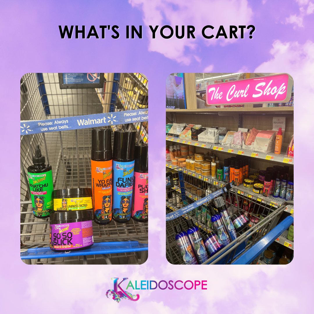 kaleidokrewe's tweet photo. Hey Krewe! What's in your cart this week? 🛒💕✨ Tag us @kaleidoscopehairproducts + #khpcart for a chance to be featured next!
#thisorthat #cartselfie #dabratcollection #miraclecollection
https://t.co/bmyxfe9IWX