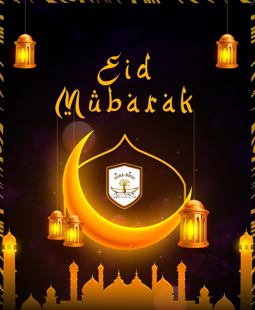 dialdiopoff's tweet photo. Dial Diop sporting Club souhaite une bonne fête de Korité à toute la ouma ismamique !
#kebetu #EidMubarak #FootLocalSN #dialdiop https://t.co/gAensKSRV3