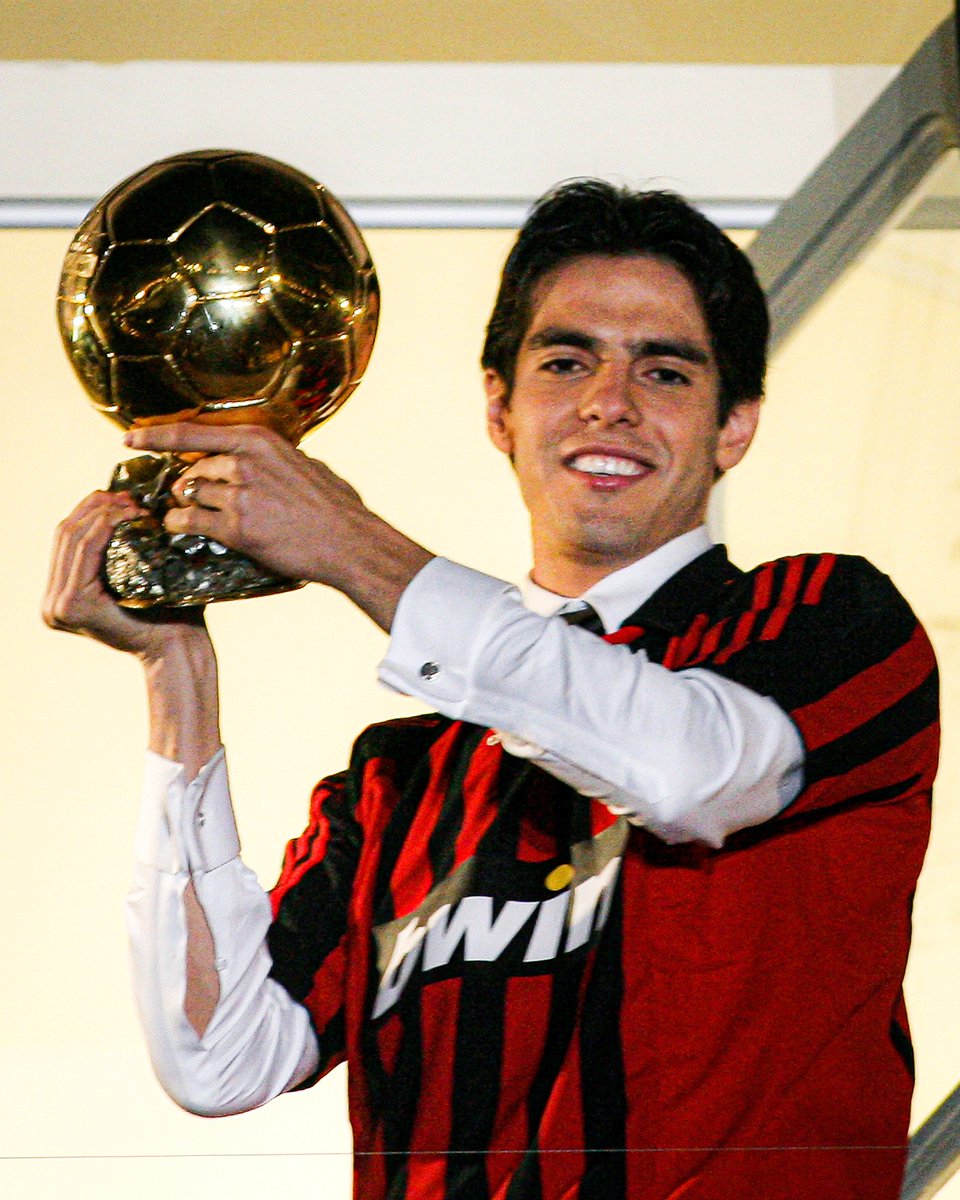 brfootball's tweet photo. Kaká celebrates his 41st birthday today—his trophy haul is incredible:

World Cup 🏆
Ballon d’Or 🏆
Champions League 🏆
Club World Cup 🏆
UEFA Supercup 🏆
La Liga 🏆
Copa del Rey 🏆
Supercopa de Espana 🏆
Serie A 🏆
Supercoppa Italiana 🏆
Confederations Cup 🏆🏆 https://t.co/9dine0Ts6L