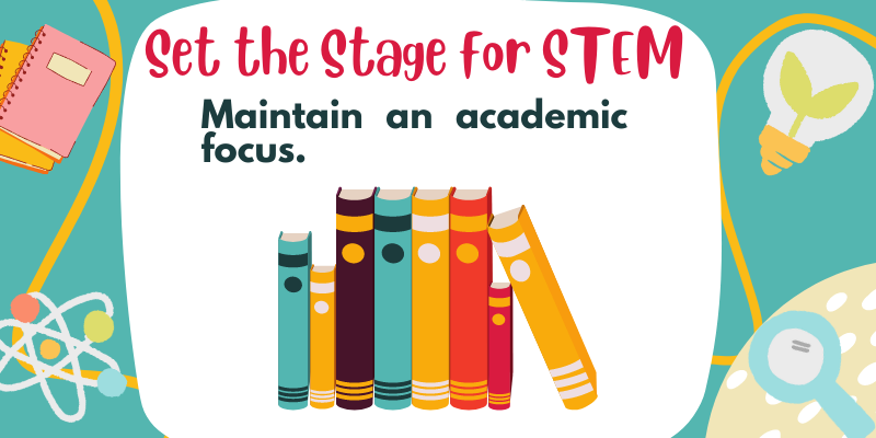 Dr_LeDune's tweet photo. Set the stage for #STEM in your classroom and school. Sounds like good #teaching to me. #funbutfocused #teachers #education #STEMed #STEMeducation https://t.co/PZhNJo0o4c