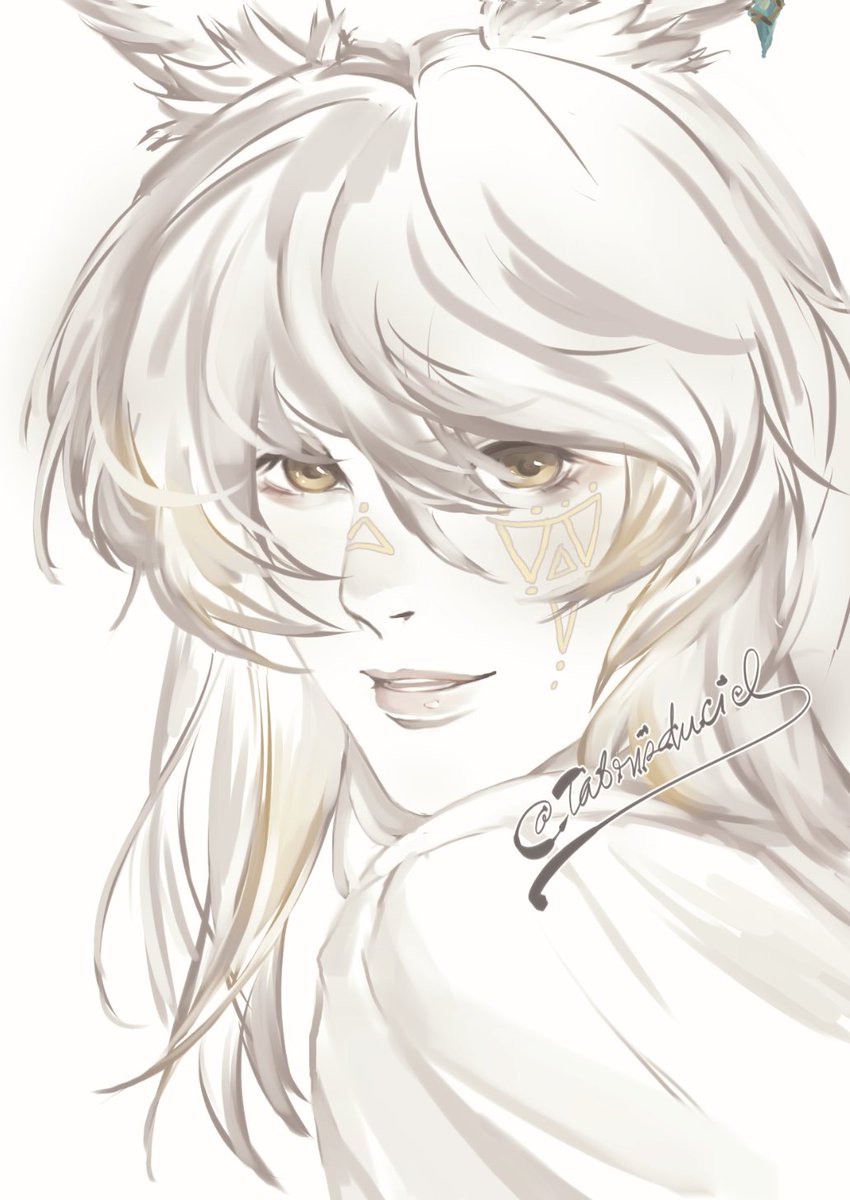 TabrisDuCiel's tweet photo. I just noticed how I posted with a duplicate layer aaahhasdgsadg--tho it's not that noticeable, this is how it should look 

#rkgk #FFXIV #ff14 #WoL #Aziluth https://t.co/hihgg5kGXZ