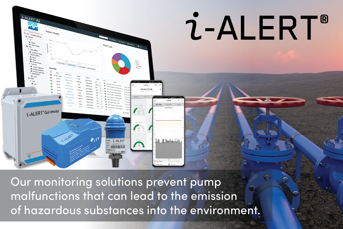 iALERT_AI's tweet photo. Our #monitoring solutions prevent #pump malfunctions that can lead to the emission of hazardous substances into the #environment. See one of our #casestudies here https://t.co/N5ReZAoNir #EarthDay #ESG #HappyEarthDay #EarthDay2023 https://t.co/D5hqKzIGSo