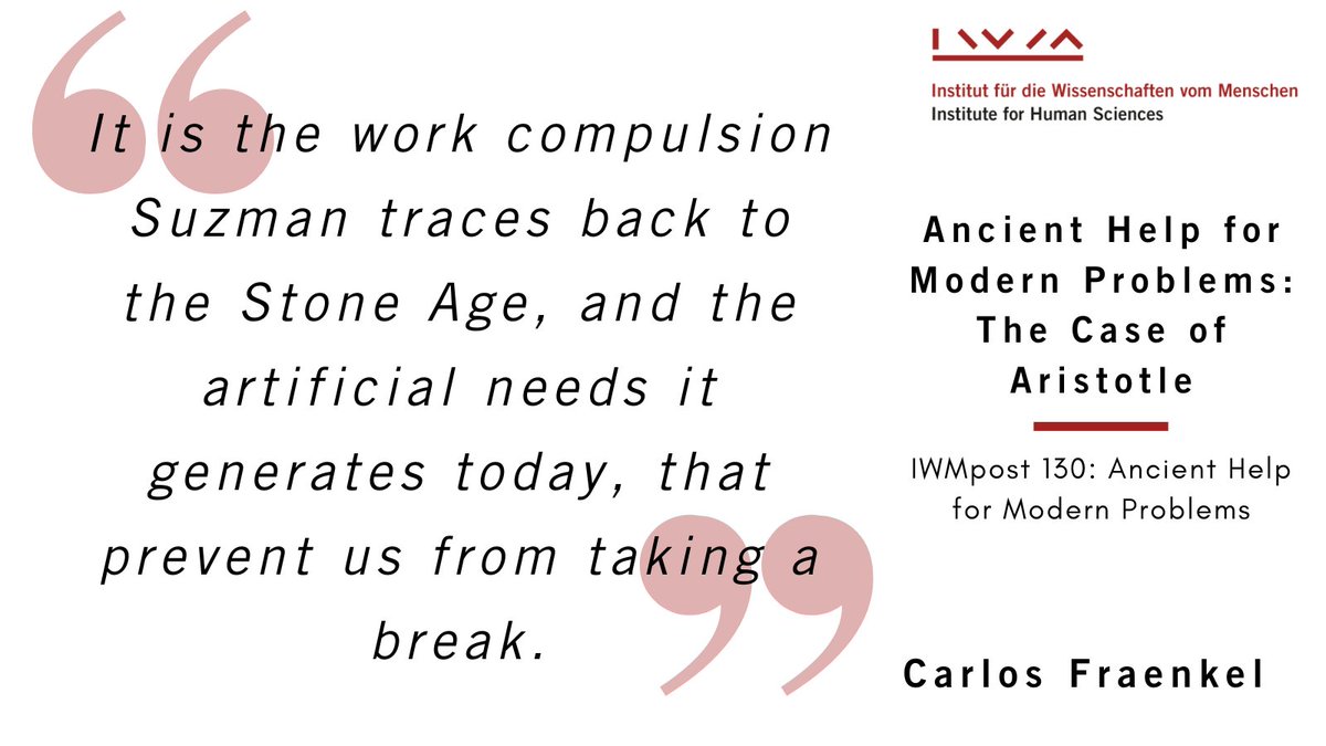 IWM_Vienna's tweet photo. Philosophical essays are at the center of the latest issue of our magazine, the IWMpost. In his essay, Carlos Fraenkel discusses the relevance of ancient Greek philosophy for the present: 
https://t.co/2aKjL1oNmT https://t.co/AJpjzB2o0c