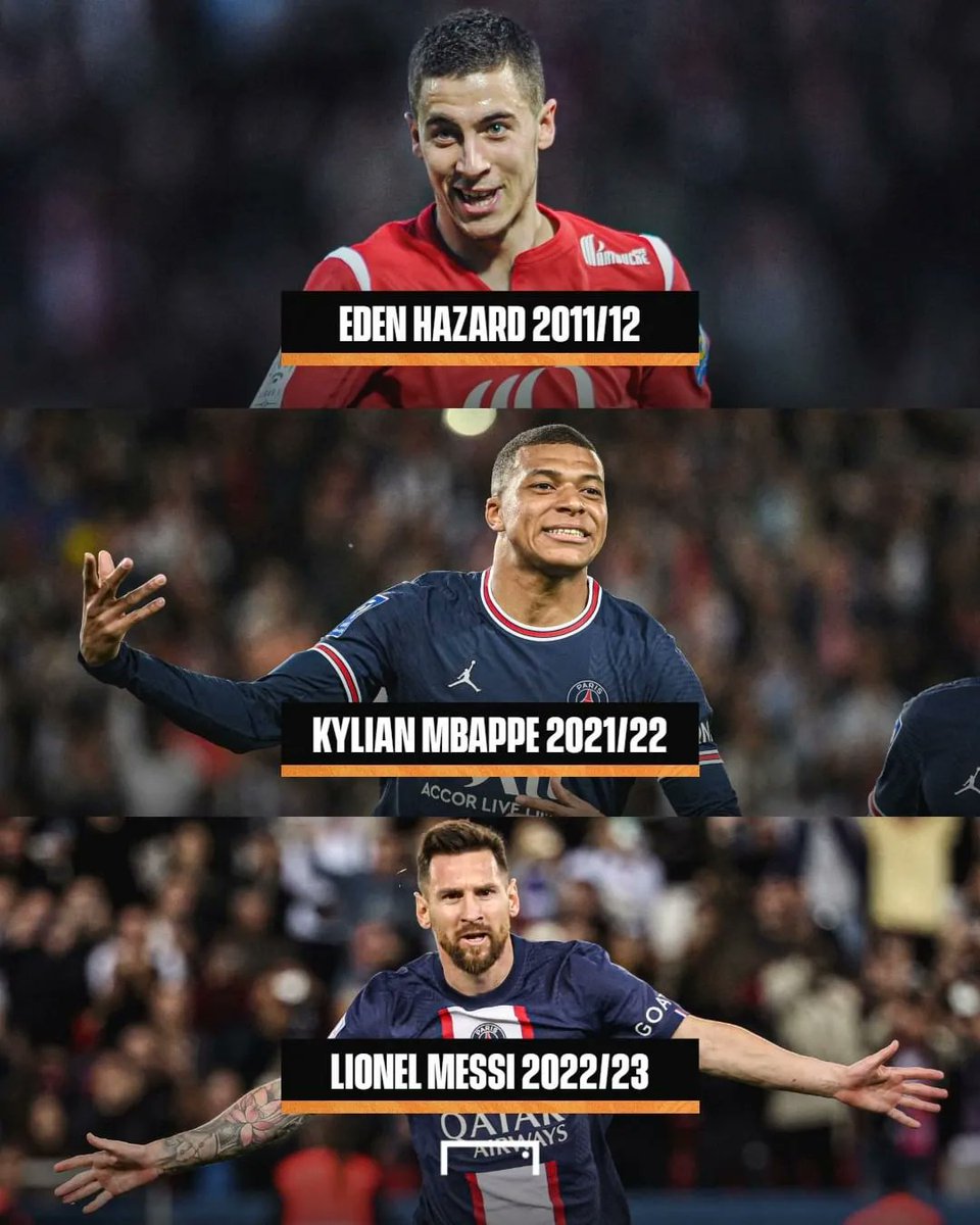FutbolTrends's tweet photo. Solo dos cracks han logrado 15 tantos y 15 pases de gol en una misma campaña de la Ligue 1 🌟 https://t.co/UsifETeDrQ