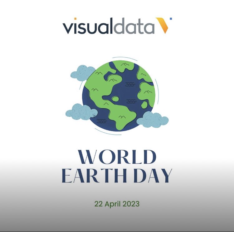 Earth Day is celebrated around the world every April 22nd. This day joins us together for an amazing cause - raising awareness &amp; taking action for the health of our planet. Let's all play our part today so the future remains bright!

#EarthDay2023 #EarthDay #wearevisualdata